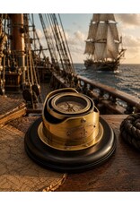Trukado Miscellaneous -  A Brass Ship's Compass Working Replica