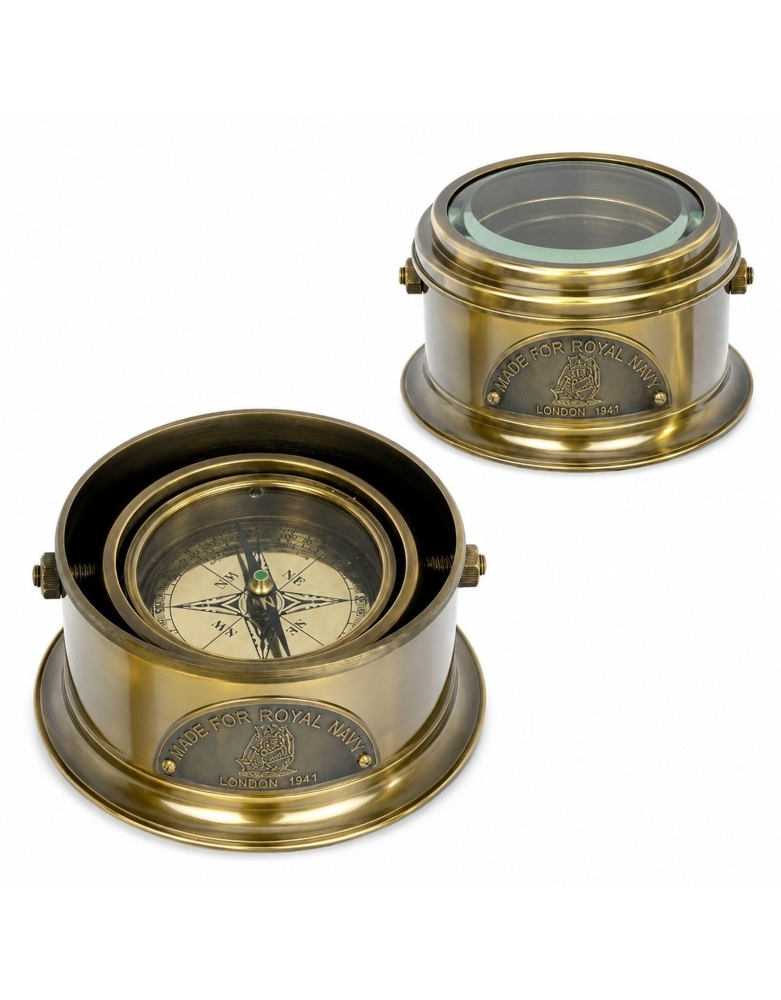 Trukado Miscellaneous - Royal Navy Kompas - Messing - Britse Marine