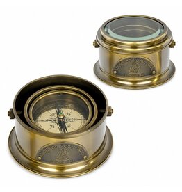 Trukado Royal Navy Compass - Brass - British Navy