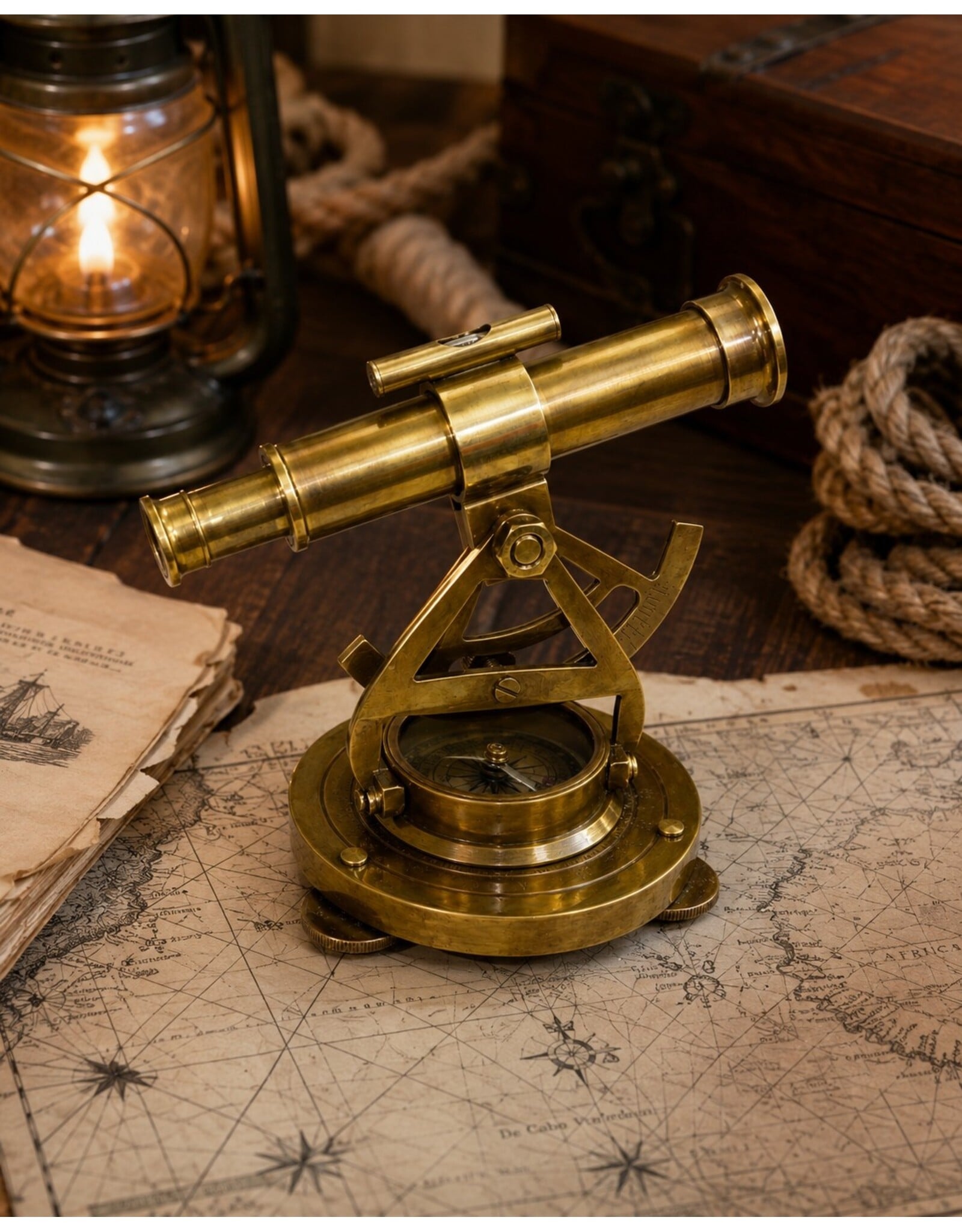 Trukado Miscellaneous -  Theodolite Replica Solid Brass