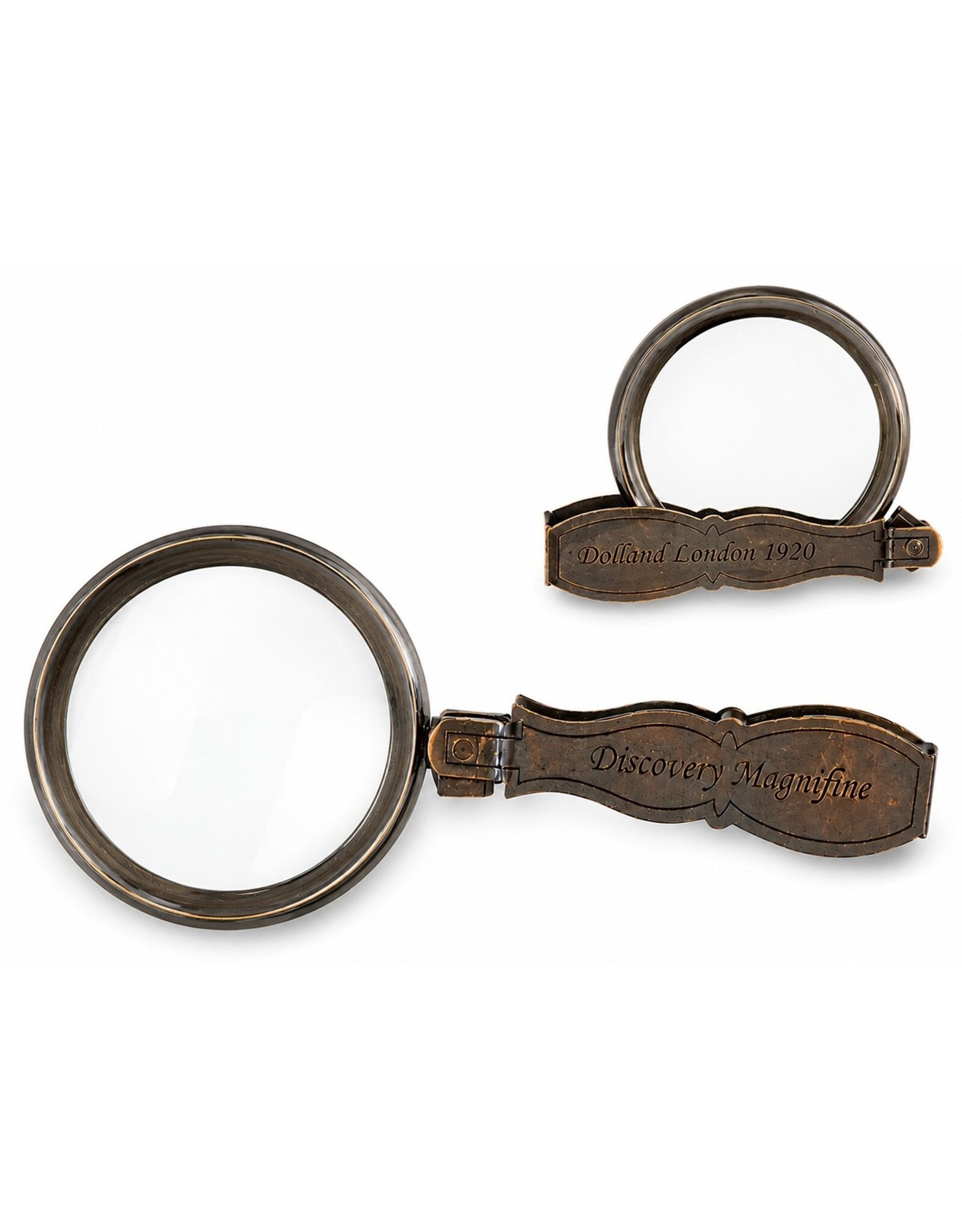 JB Miscellaneous - Opvouwbaar Vergrootglas van messing