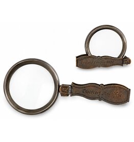 JB Foldable Magnifying Glass made of brass