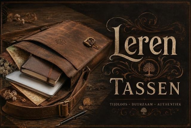 Leren tassen