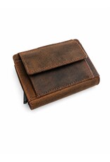 Hunters Leather Wallets - Hunters Safety Wallet for 8 cards