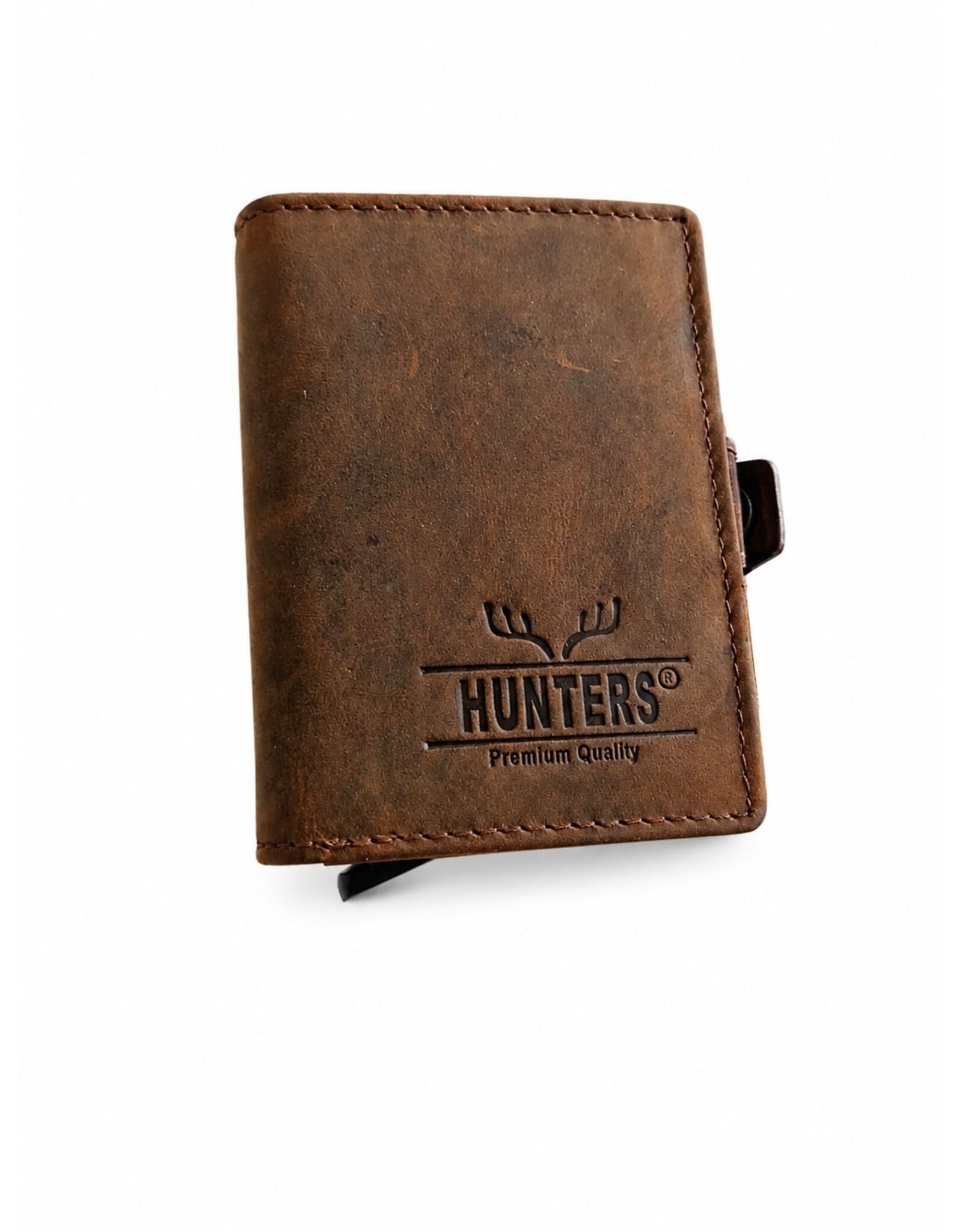 Hunters Leather Wallets - Hunters Safety Wallet for 8 cards