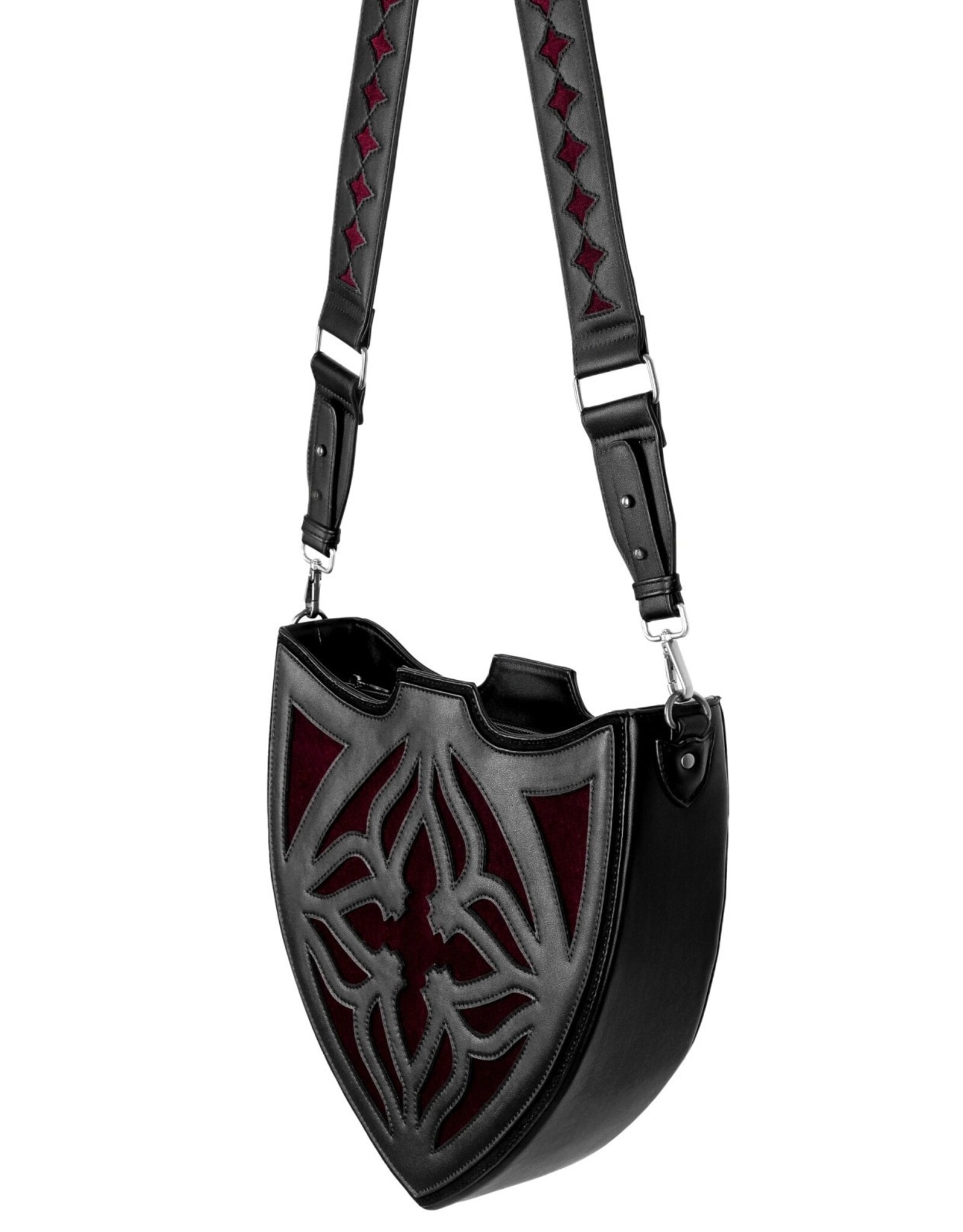 Restyle Gothic bags Steampunk bags - Claretia Shield-shaped Shoulder bag - Restyle