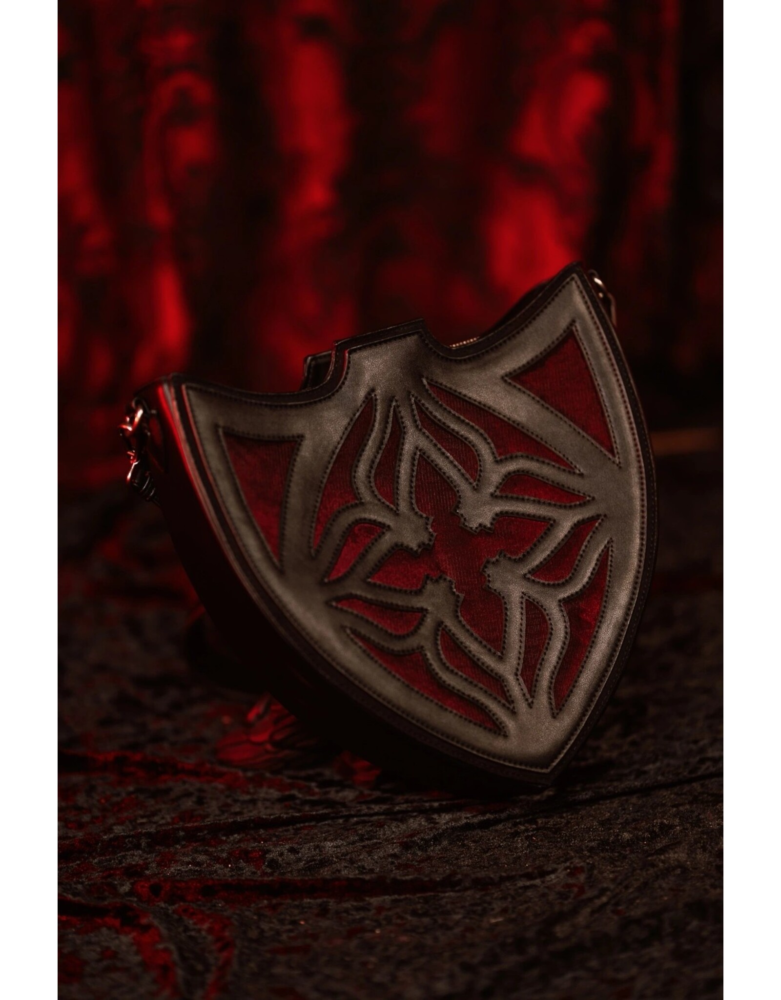 Restyle Gothic bags Steampunk bags - Claretia Shield-shaped Shoulder bag - Restyle