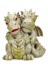 VG Giftware & Lifestyle - Garden Dragon "Let's cuddle" - Dragon statue 20cm