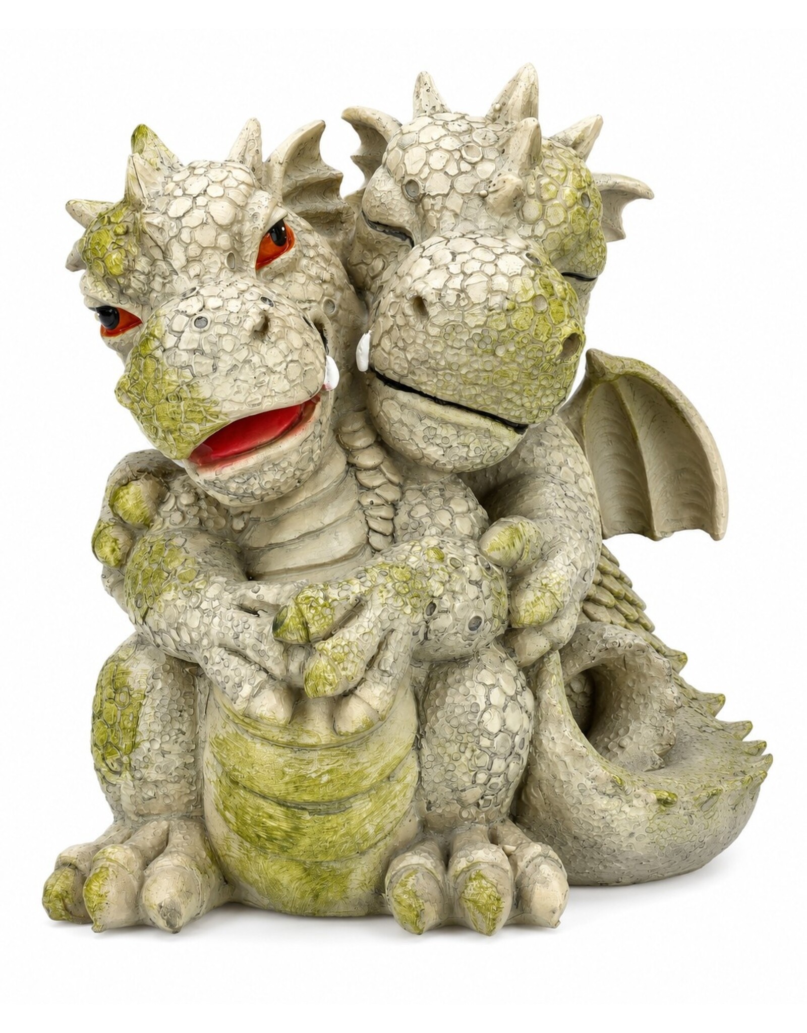 VG Giftware & Lifestyle - Garden Dragon "Let's cuddle" - Dragon statue 20cm