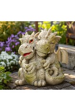 VG Giftware & Lifestyle - Garden Dragon "Let's cuddle" - Dragon statue 20cm