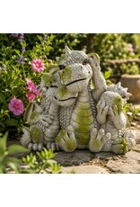 VG Giftware & Lifestyle - Tuindraak "Trio" -  Drakenbeeldje 22cm
