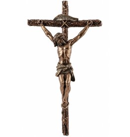 Veronese Design Jesus on the Cross Crucifux hanging 26cm Veronese Design