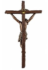Veronese Design Giftware & Lifestyle - Jesus on the Cross Crucifux hanging 26cm Veronese Design