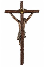 Veronese Design Giftware & Lifestyle - Jezus aan het Kruis Crucifix hangend 26cm Veronese Design