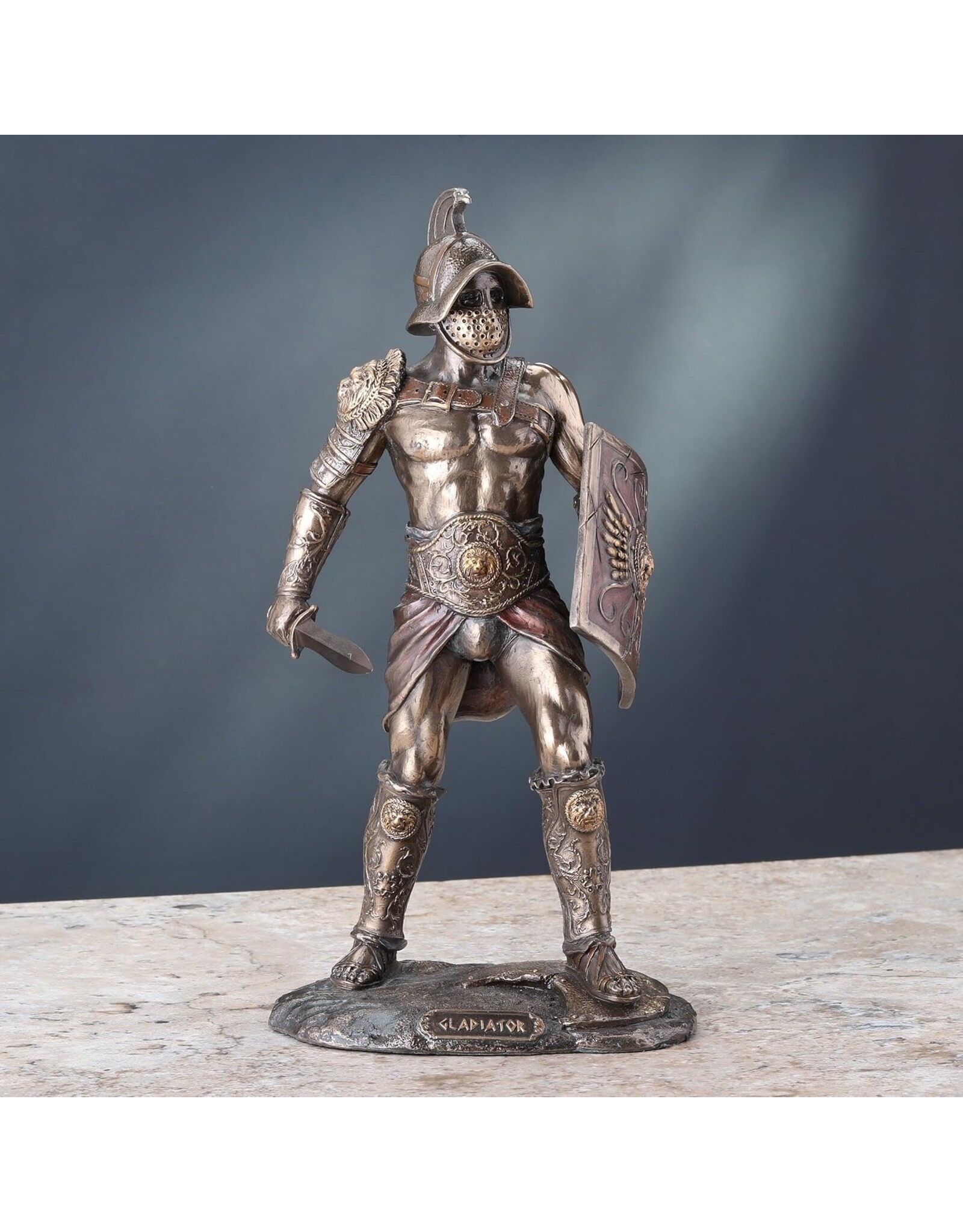Veronese Design Giftware & Lifestyle - Murmillo Gladiator with Scutum en Gladius - Veronese Design