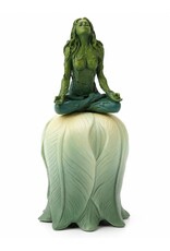 Veronese Design Giftware & Lifestyle - Ritual bell Mother Earth  Goddess Gaia on Lotus