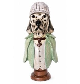 C&E Dalmatian Dog Dressed as Sherlock Holmes  Bust 40cm