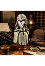 C&E Giftware Beelden Collectables - Dalmatiër Hond verkleed als Sherlock Holmes  Buste 40cm
