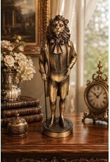 C&E Giftware & Lifestyle - Decoratief Beeld Leeuw Bronskleurig 42cm
