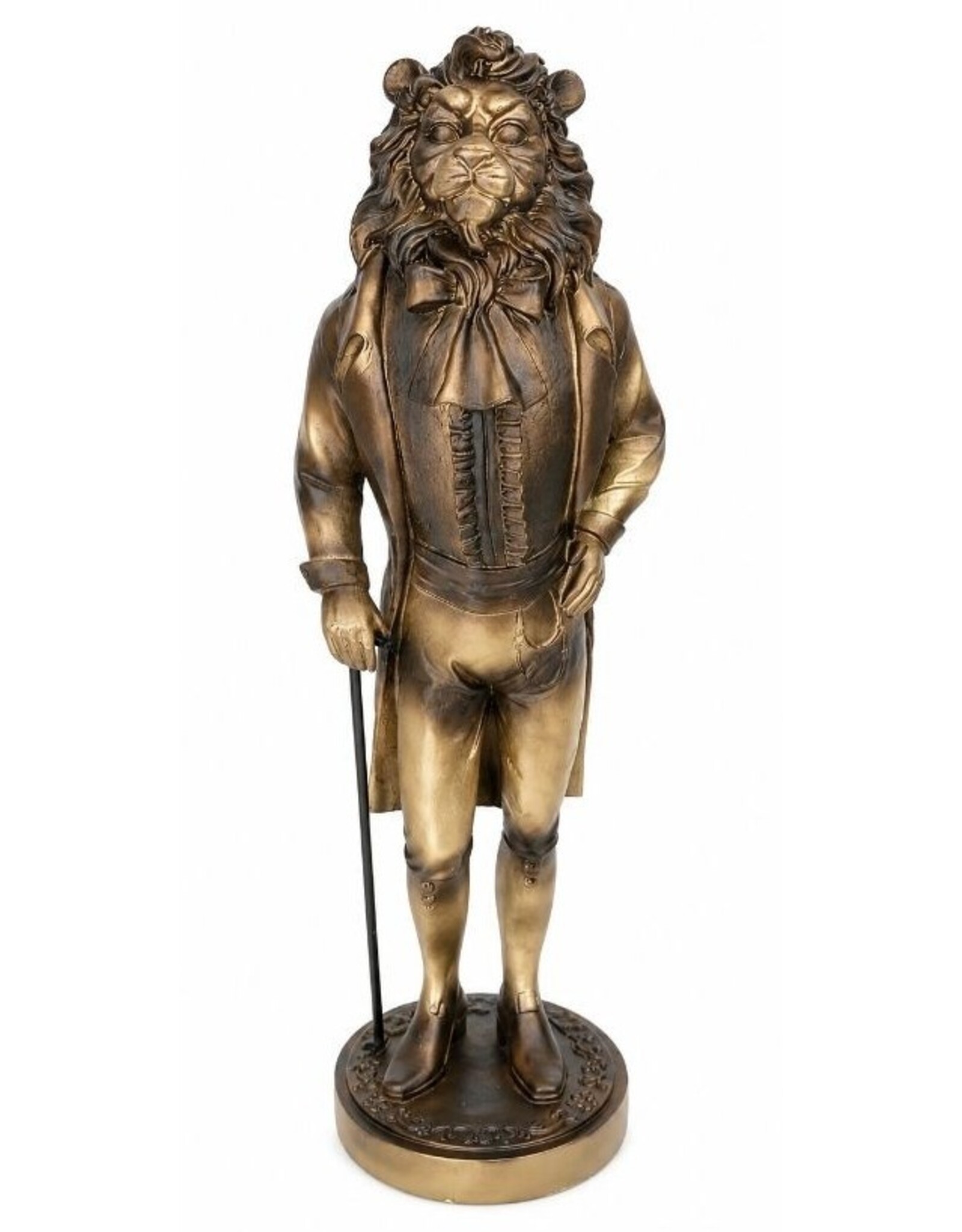 C&E Giftware & Lifestyle - Decorative Lion Statue Bronze-coloured 42cm