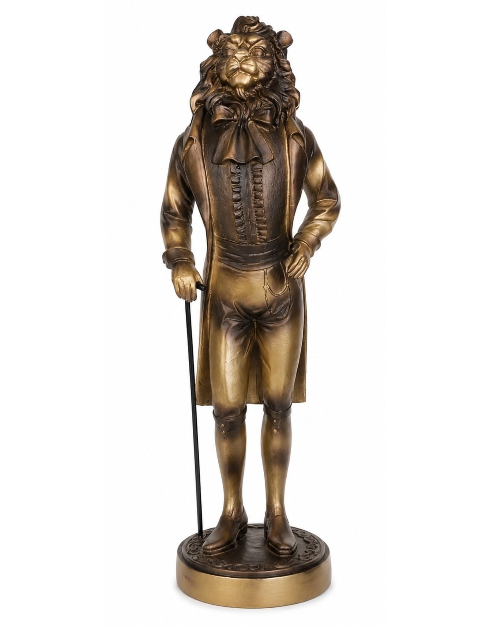 C&E Giftware & Lifestyle - Decorative Lion Statue Bronze-coloured 42cm