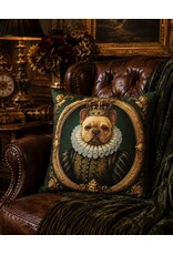 C&E Miscellaneous - Decorative Cushion French Bulldog Queen 45 x 45 cm