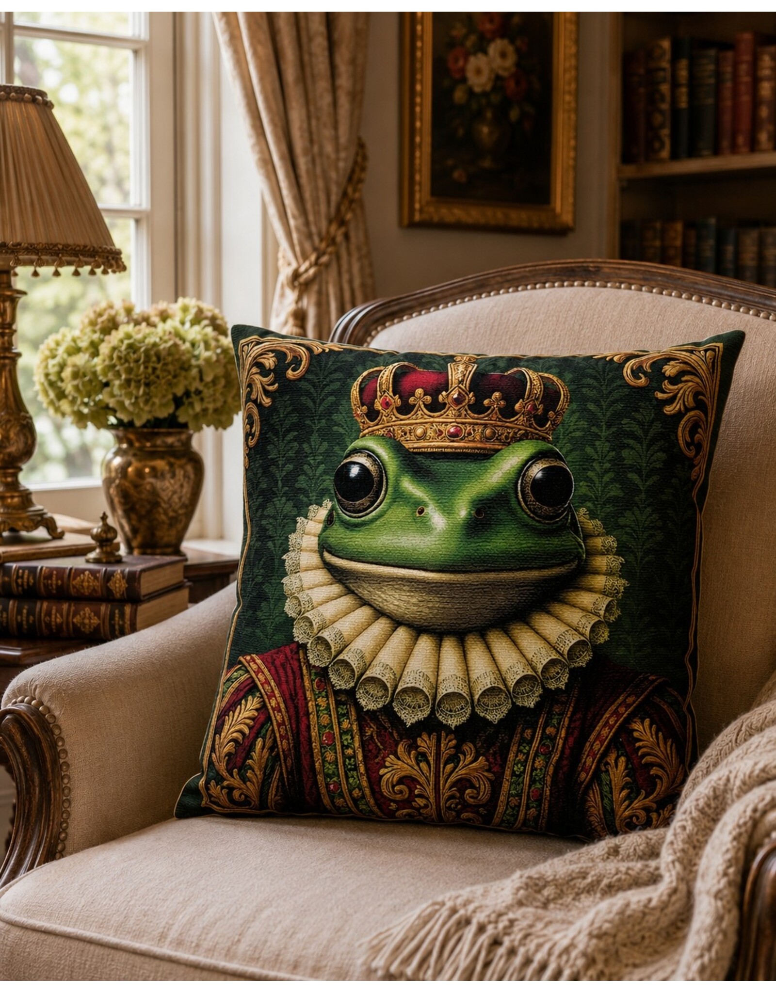C&E Miscellaneous - Frog King Decorative Cushion 45 x 45 cm