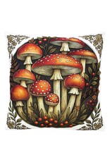 C&E Miscellaneous - Decorative Cushion Fly Agarics 45 x 45 cm