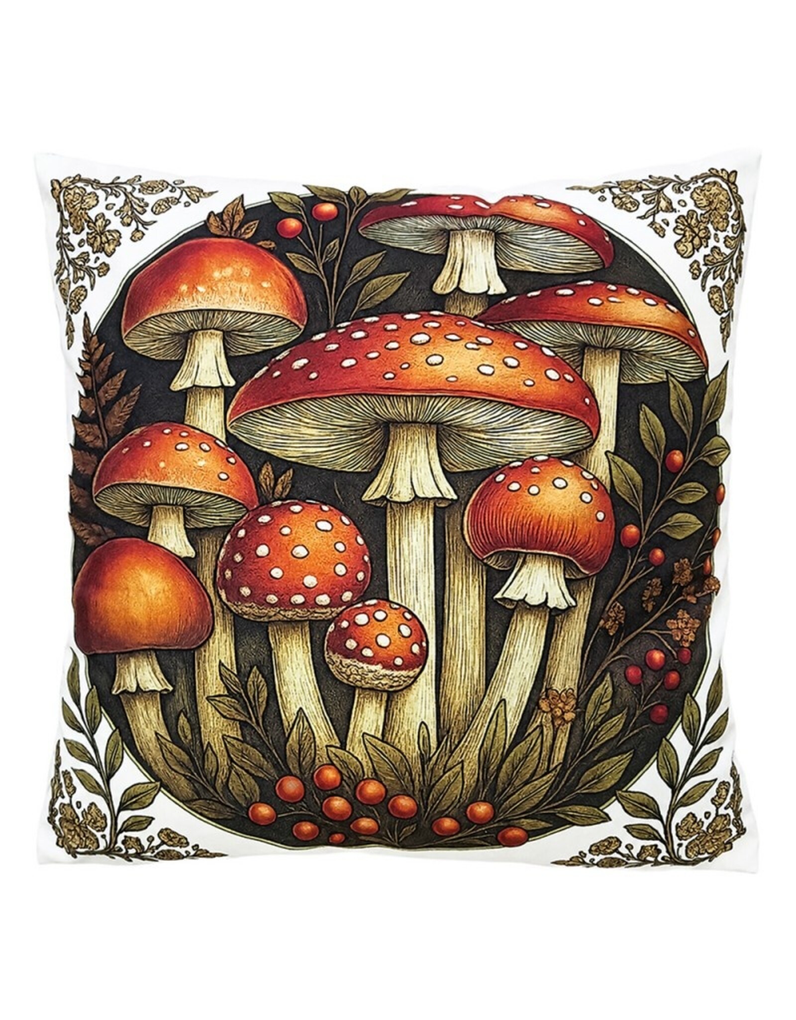 C&E Miscellaneous - Decorative Cushion Fly Agarics 45 x 45 cm