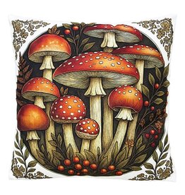 C&E Decorative Cushion Fly Agarics 45 x 45 cm