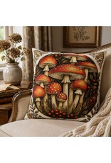 C&E Miscellaneous - Decorative Cushion Fly Agarics 45 x 45 cm
