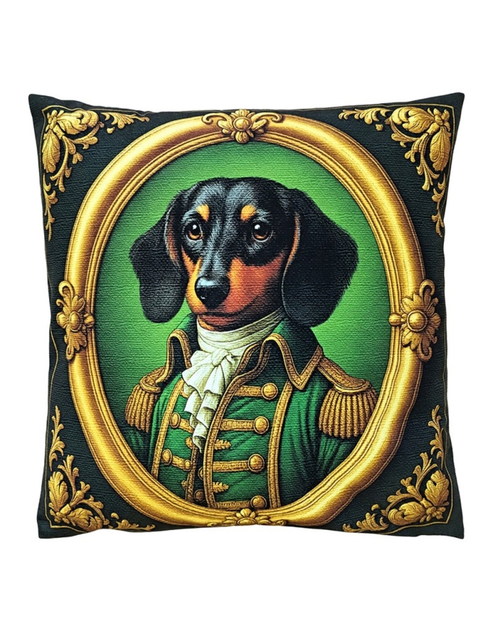 C&E Miscellaneous - Decorative Cushion Teckel Aristocrat 45 x 45 cm