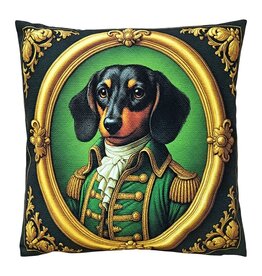 C&E Decorative Cushion Teckel Aristocrat 45 x 45 cm