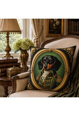 C&E Miscellaneous - Decorative Cushion Teckel Aristocrat 45 x 45 cm