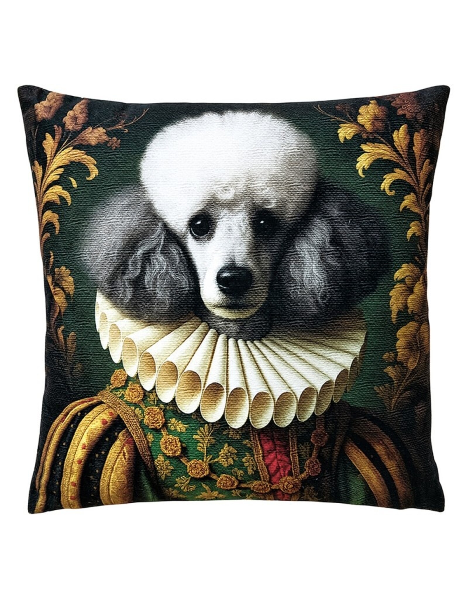 C&E Miscellaneous - Decorative Cushion Poodle Nobleman 45 x 45 cm
