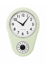 Gabriel Miscellaneous - Retro Wall Clock with Timer
