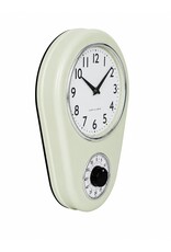 Gabriel Miscellaneous - Retro Wall Clock with Timer