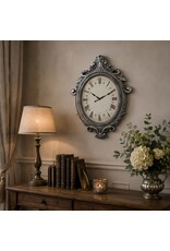 C&E Miscellaneous - Oval Wall Clock Baroque Style