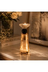 Diga Colmore Giftware & Lifestyle - Glass Candle holder OUDRA  Ø6x20 cm - Colmore