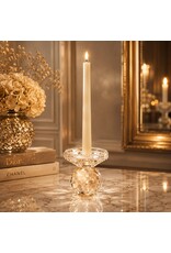 Diga Colmore Giftware & Lifestyle -  Glass Candle holder LUNELLE Ø7x9 cm - Colmore