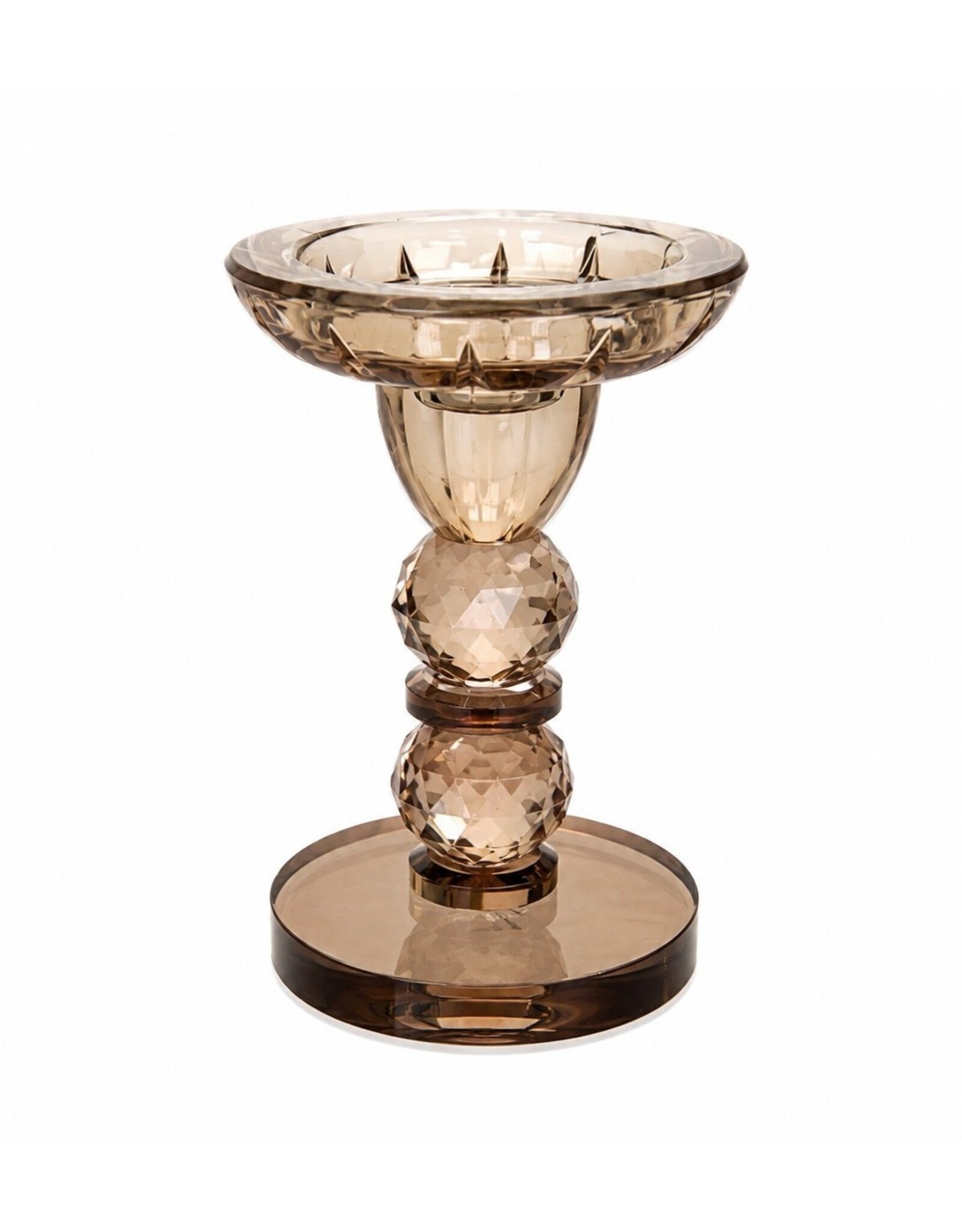 Diga Colmore Giftware & Lifestyle - Glass Candle holder OPULENT Ø10x17 cm - Colmore