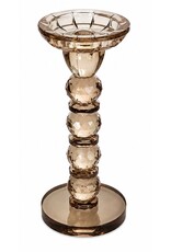 Diga Colmore Giftware & Lifestyle - Glazen Kaarsenhouder OPULENT Ø10x25 cm - Colmore