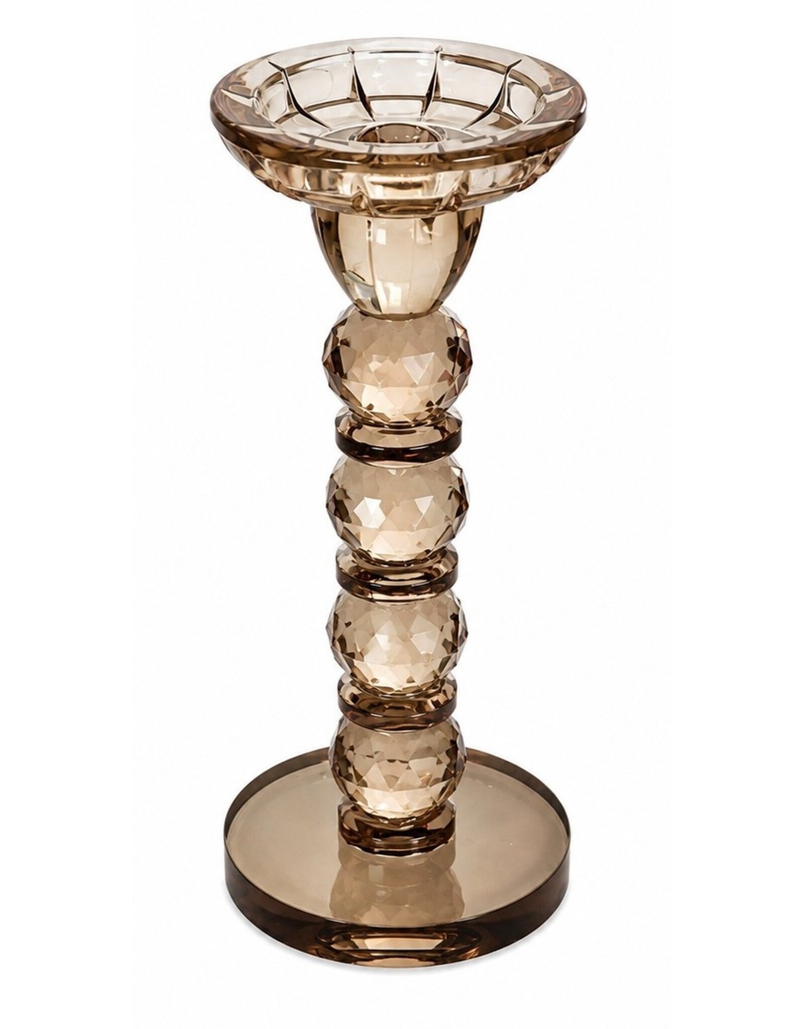 Diga Colmore Giftware & Lifestyle - Glass Candle holder OPULENT Ø10x25 cm - Colmore
