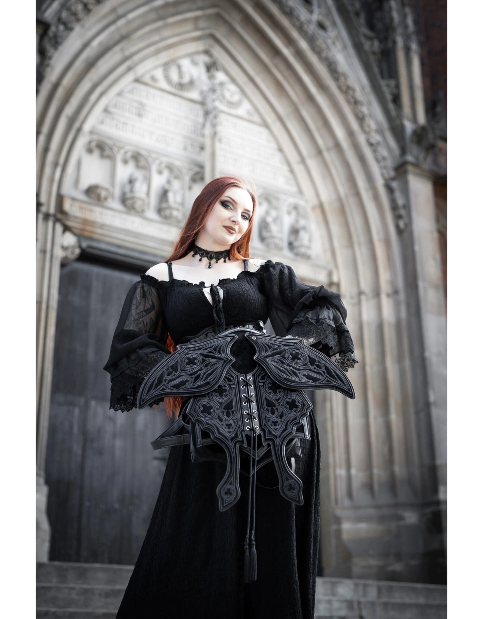 Restyle Fantasy bags and wallets - Obsidian Moth Backpack with Movable Wings  - Restyle
