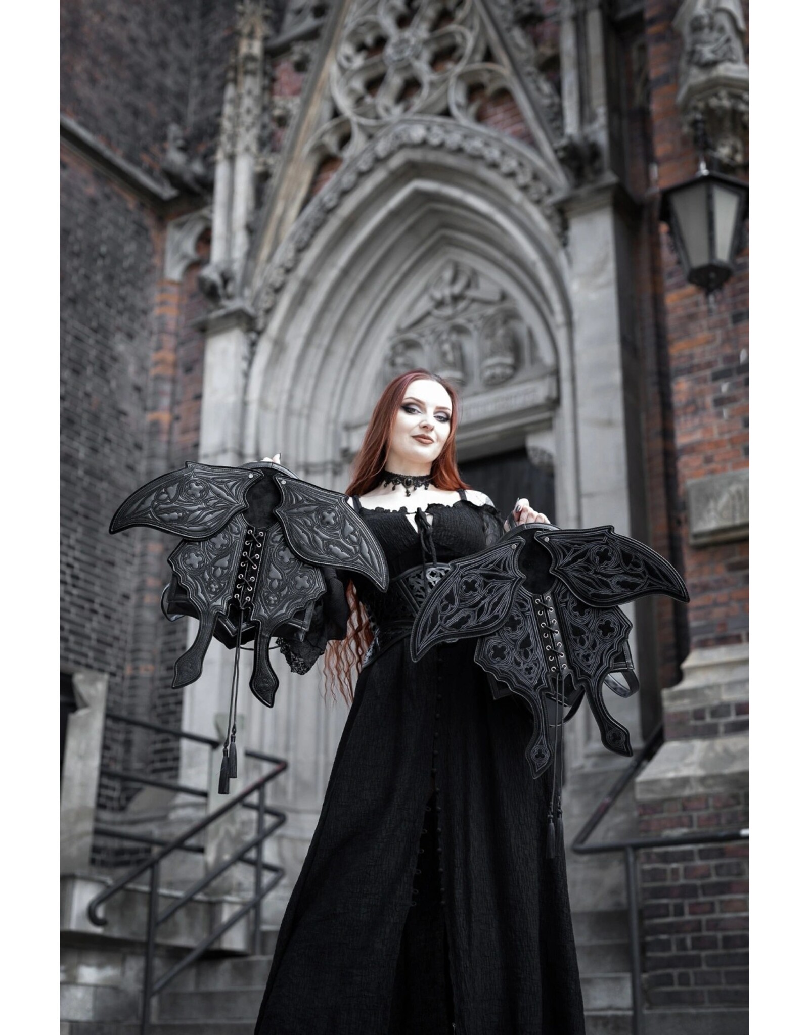 Restyle Fantasy bags and wallets - Obsidian Moth Backpack with Movable Wings BLK Restyle