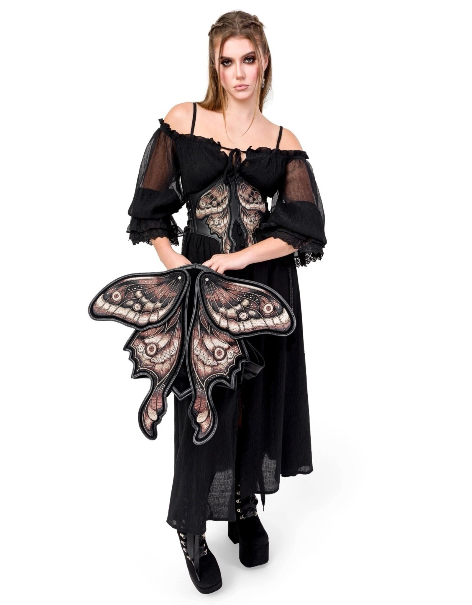 Restyle Fantasy bags and wallets - Ashira Moth Backpack with Movable Wings - Restyle