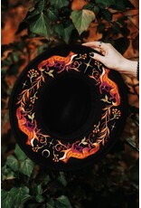 Restyle Gothic and Steampunk accessories - with Fox & Plants Embroidery
