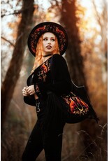 Restyle Gothic and Steampunk accessories - with Fox & Plants Embroidery