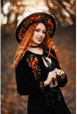 Restyle Gothic and Steampunk accessories - with Fox & Plants Embroidery