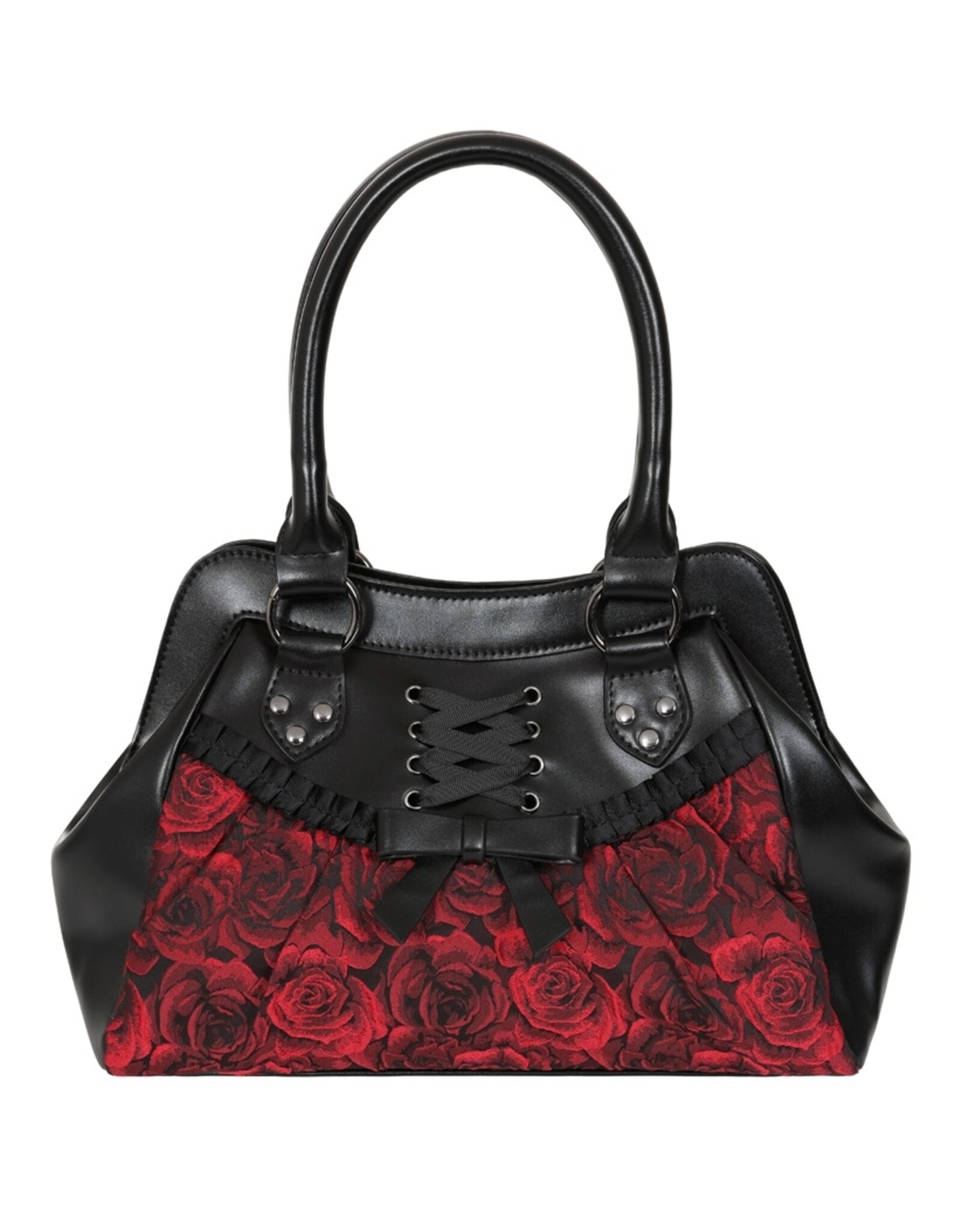 Banned Gothic tassen Steampunk tassen - Banned Crimson Thorn Rose Schoudertas